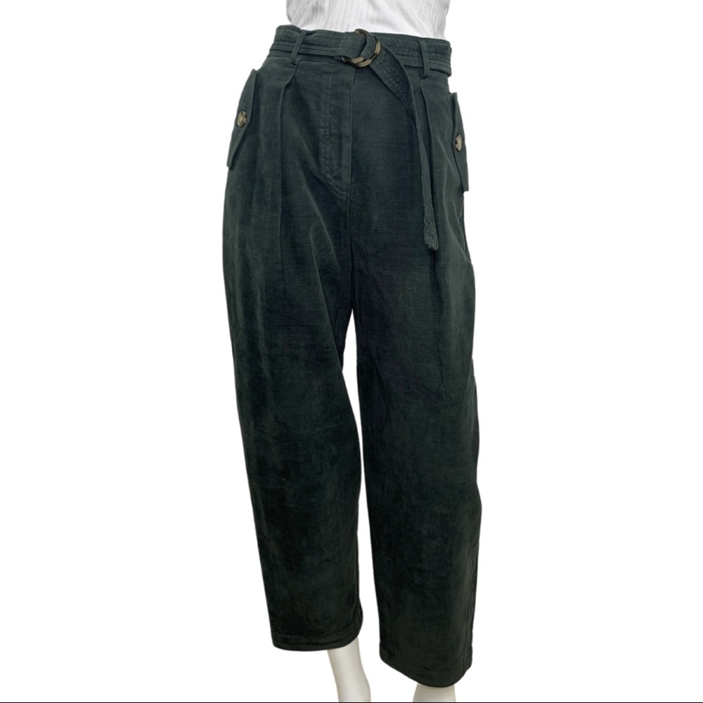 Babaton Belted Cropped Pants